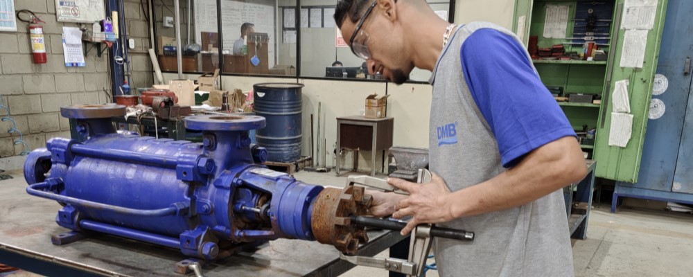 manutenção de bombas industriais 
